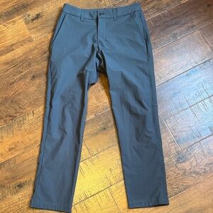 Men’s Lululemon ABC pants in size 28W 30L 
Dark gray.